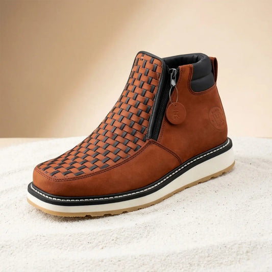 Maverick™ Woven Leather Western Boot