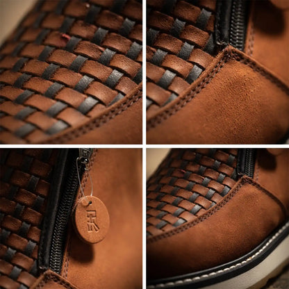 Maverick™ Woven Leather Western Boot