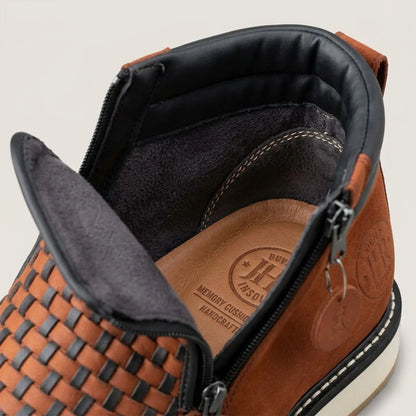 Maverick™ Woven Leather Western Boot
