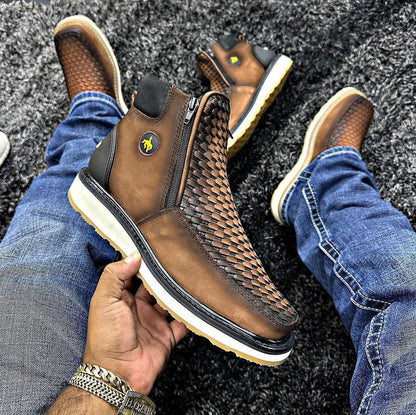 Bottes de cowboy western faites à la main