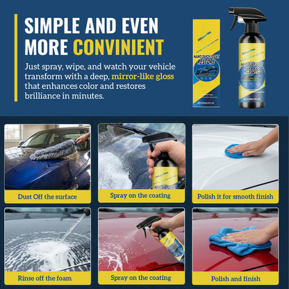 Car Nano Quick-Coat Restore-Coating Spray