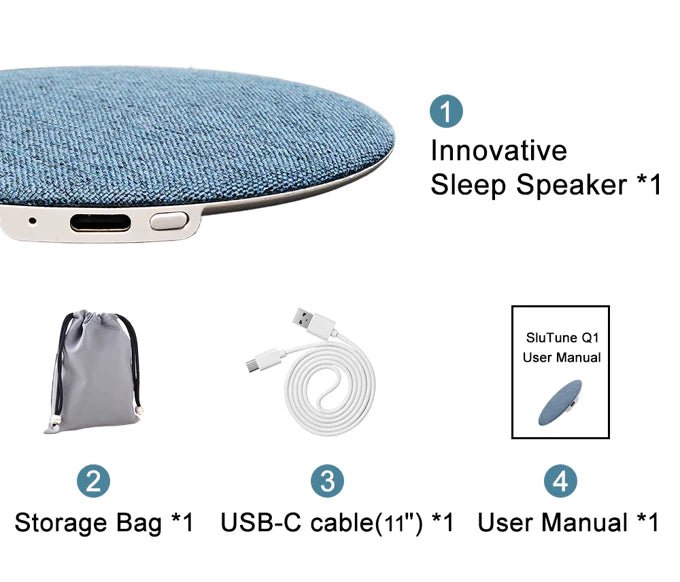 Ultra - Thin 11mm Bone Conduction Sleep Speaker - Velora Picks