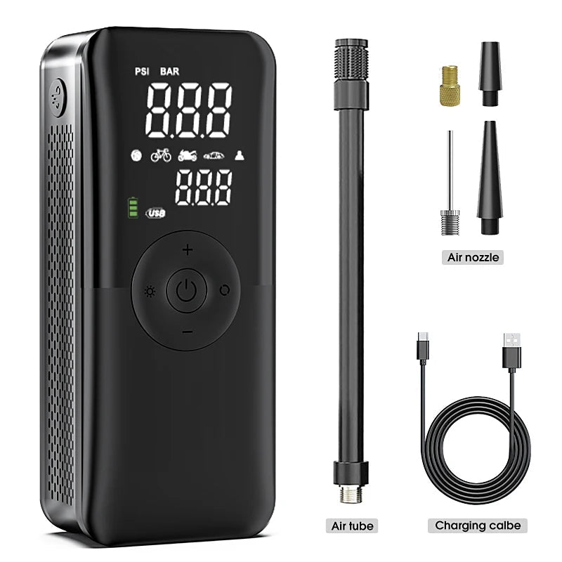 VeloPump™ - Rechargeable & Portable Air Pump - Velora Picks